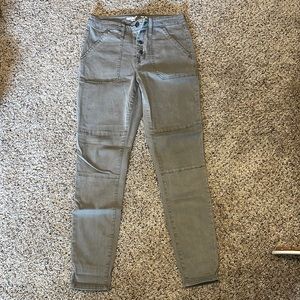 Mossimo Denim High Rise Grey Jegging Size 4/27